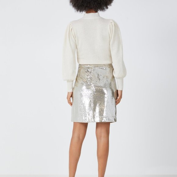 BCBG disco skirt / NWT / sequin mini skirt! - Picture 4 of 6